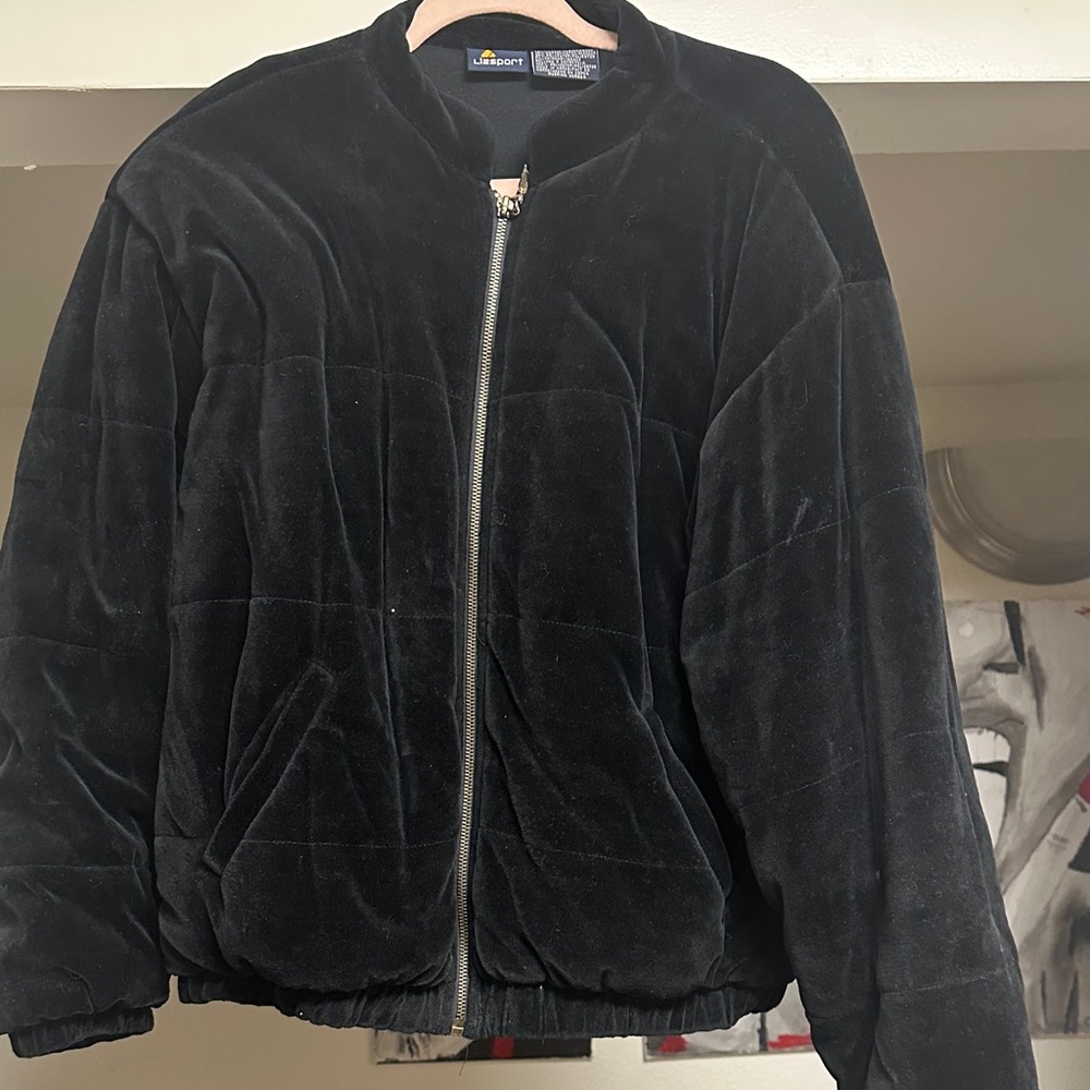 Black Bomber Jacket